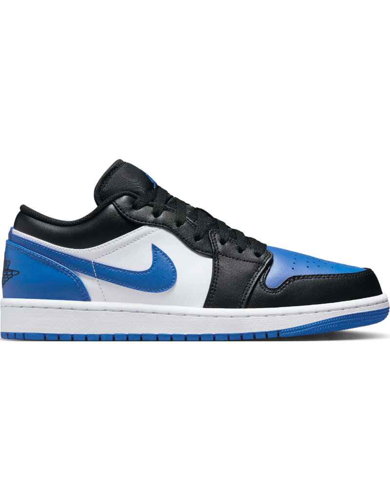 Jordan Air Jordan 1 Low- White/Royal Blue/Black-White