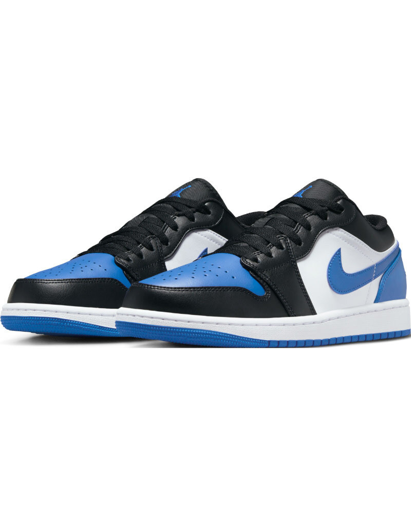 Jordan Air Jordan 1 Low- White/Royal Blue/Black-White