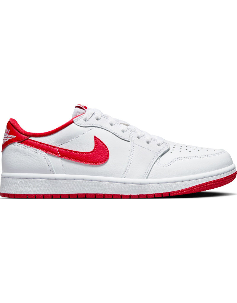 Jordan Air Jordan 1 Retro Low Og- White/Red
