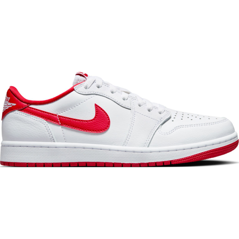 Jordan Air Jordan 1 Retro Low Og- White/Red