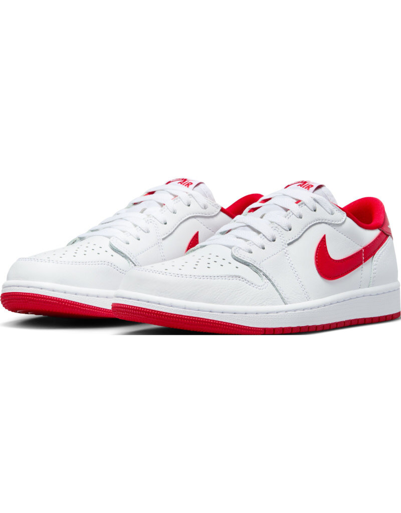 Jordan Air Jordan 1 Retro Low Og- White/Red