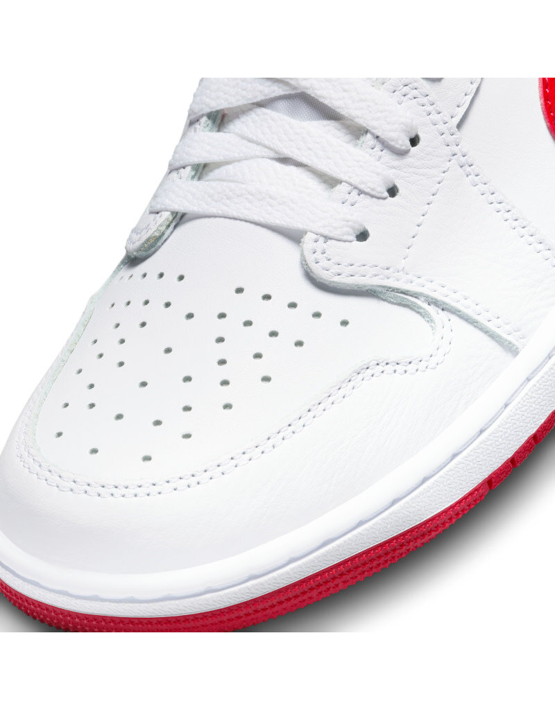 Jordan Air Jordan 1 Retro Low Og- White/Red