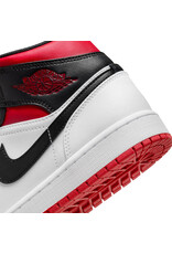 Jordan Air Jordan 1 Mid- White/Red/Black