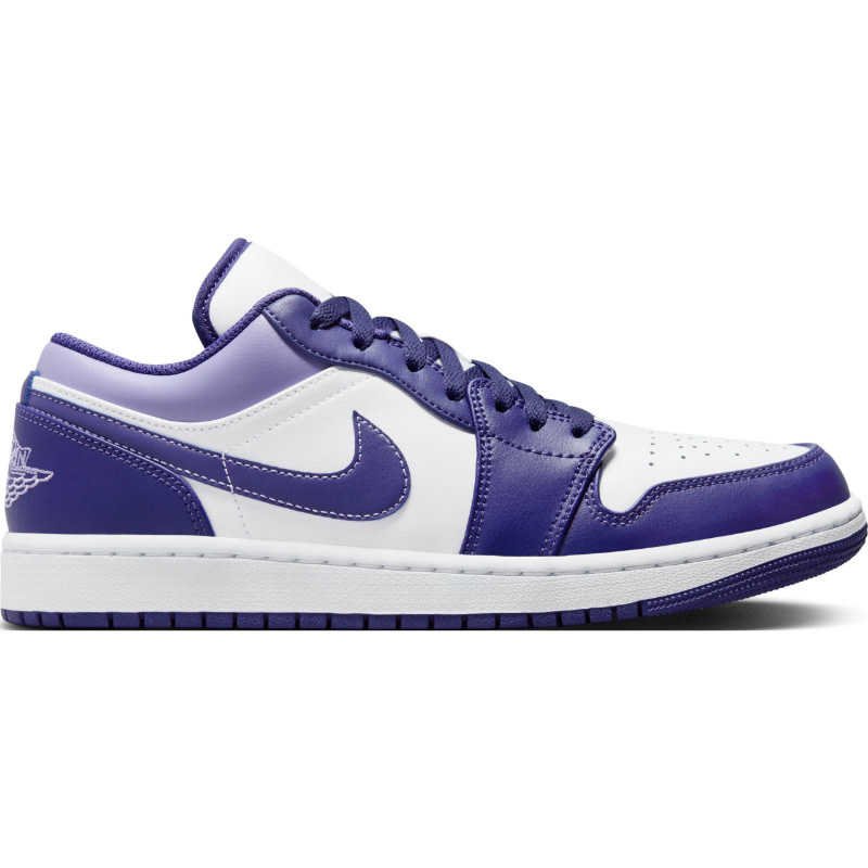 Jordan Air Jordan 1 Low- White/Purple
