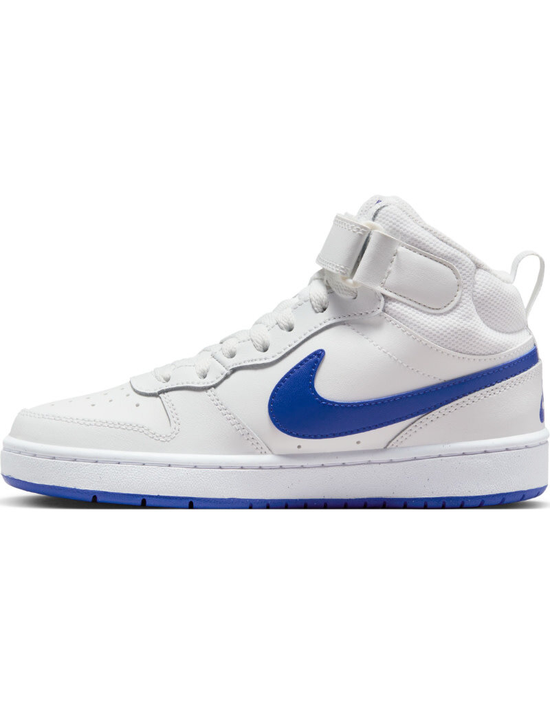 Nike Court Borough Mid 2 Bg- White/Hyper Royal/White