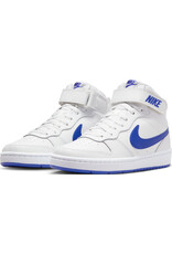 Nike Court Borough Mid 2 Bg- White/Hyper Royal/White Nike Court Borough Mid 2 Bg- White/Hyper Royal/White