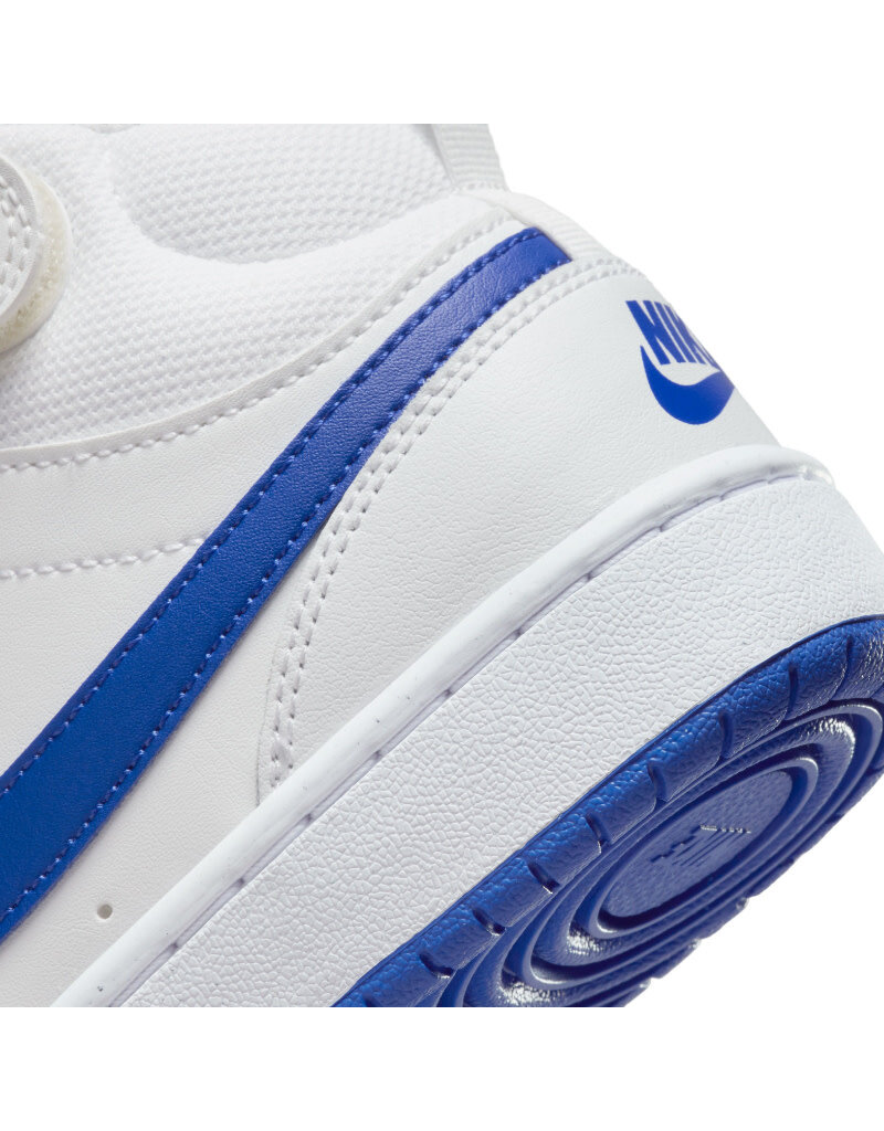 Nike Court Borough Mid 2 Bg- White/Hyper Royal/White