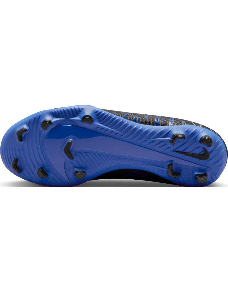 Jr Vapor 15 Club Fg/Mg- Black/Chrome-Hyper Royal - Sports Gallery