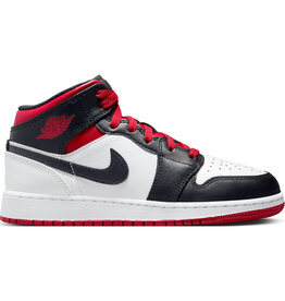 Jordan Air Jordan 1 Mid Bg- White/Red/Black
