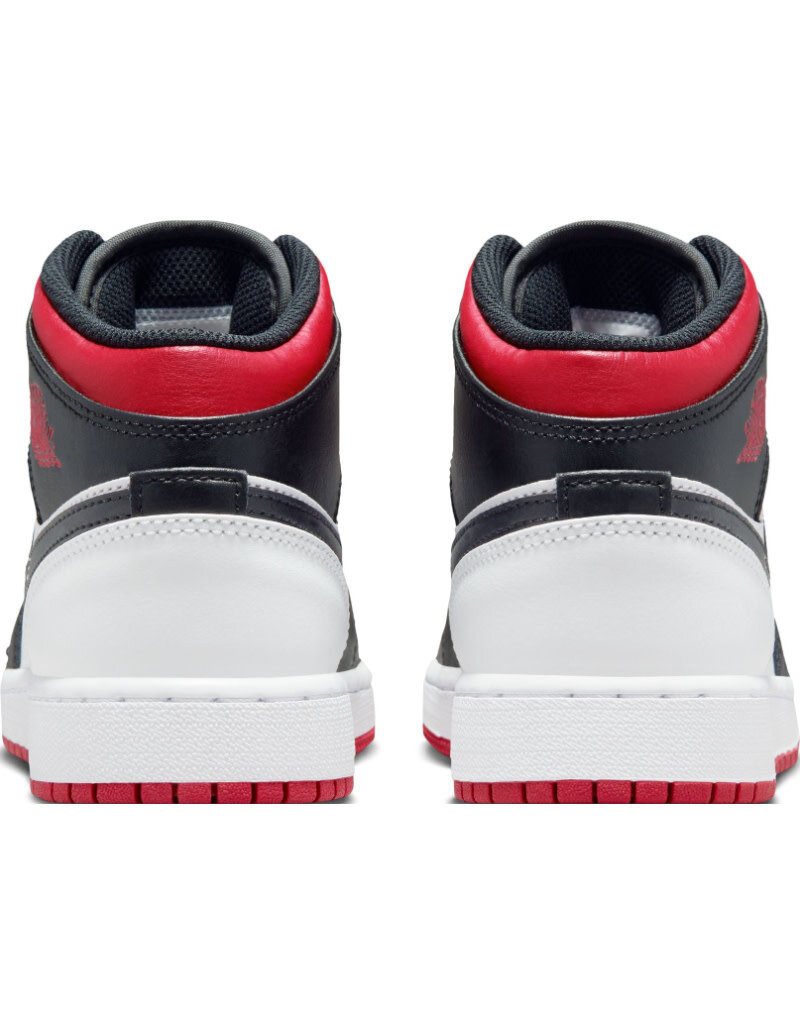 Jordan Air Jordan 1 Mid Bg- White/Red/Black