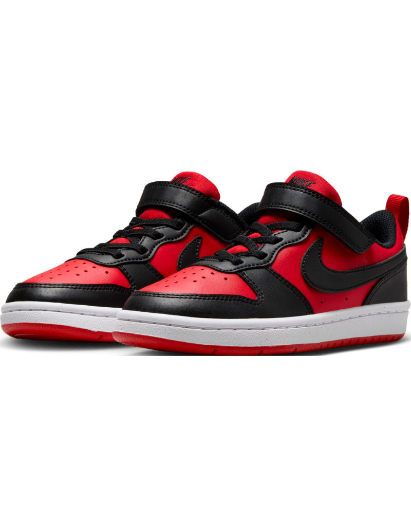 Nike K Court Borough Low Recraft Bpv- Univ Red/Black/White