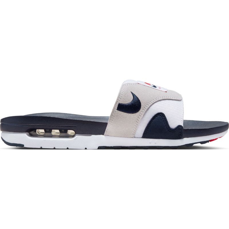 Nike Nike Air Max 1 Slide- White/Navy
