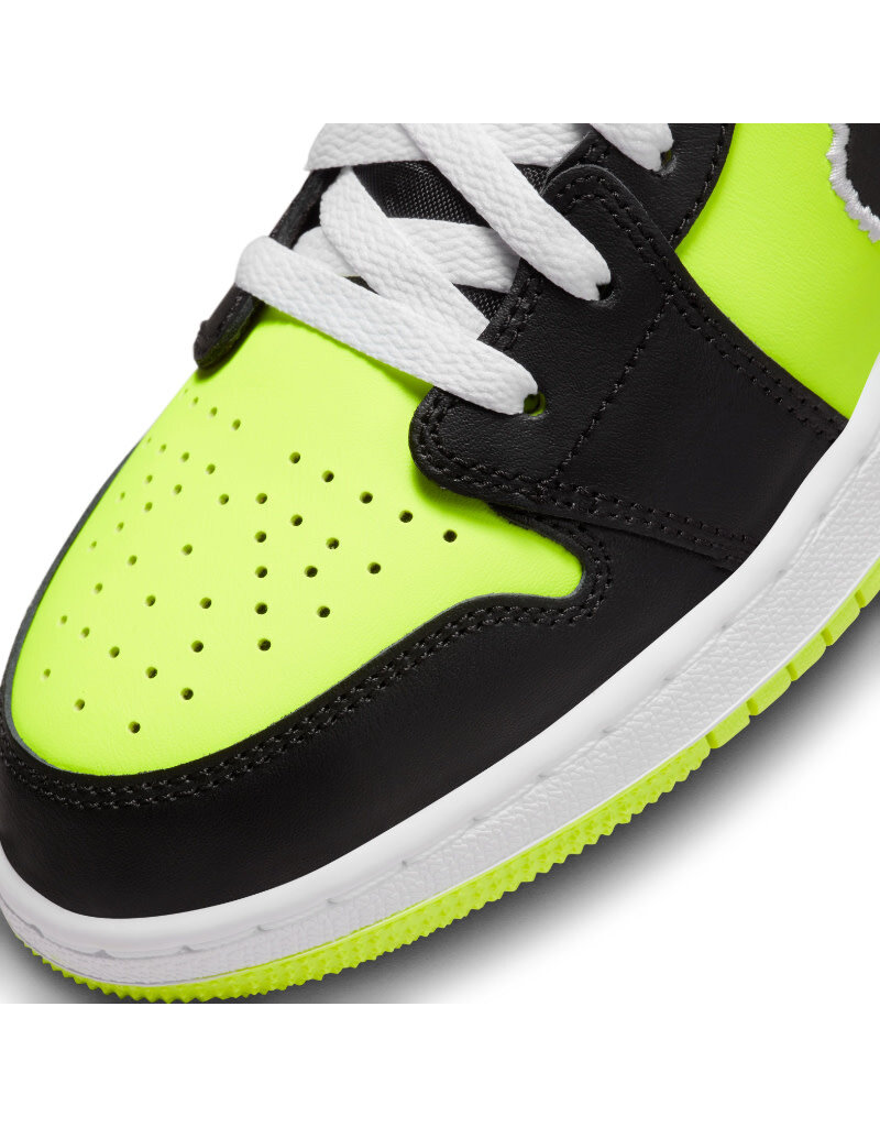 Jordan Air Jordan 1 Low Se Hns Bg- Black/Neon/White