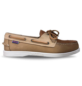 Sebago Portland Spinnaker Nbk Wax- Almond/Orange/Taupe