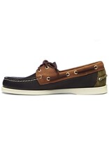 Sebago Portland Lea Oil CH Sue- Blue Navy- Brown Tan- Green Musk