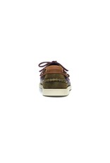 Sebago Portland Lea Oil CH Sue- Blue Navy- Brown Tan- Green Musk