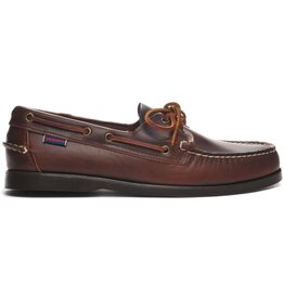Sebago Docksides Portland Waxed- Brown-Gum/Brown Dk Ocra