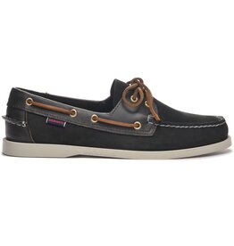 Sebago Portland Spinnaker Nbk Fgl- Black/Dk Brown