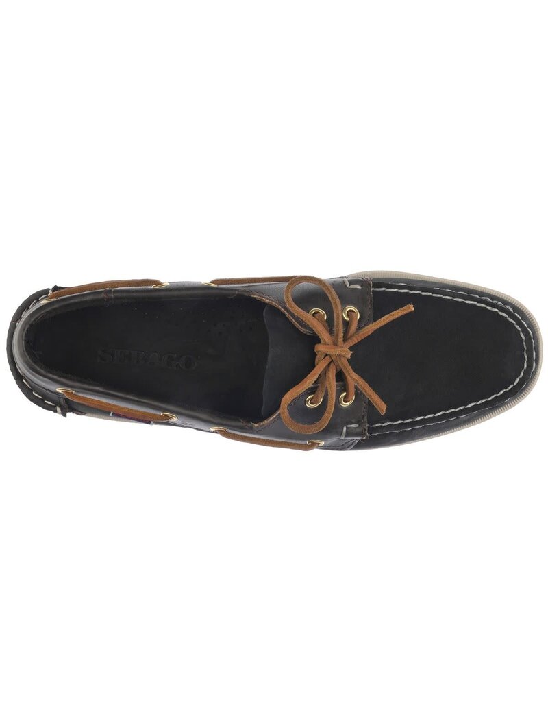 Sebago Portland Spinnaker Nbk Fgl- Black/Dk Brown