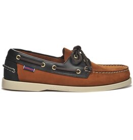 Sebago PORTLAND SPINNAKER NBK OIL LEA- Brown-Dk Brown-Black