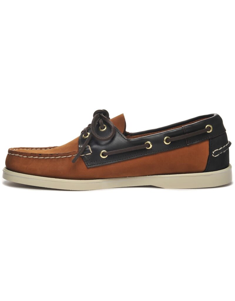 Sebago PORTLAND SPINNAKER NBK OIL LEA- Brown-Dk Brown-Black