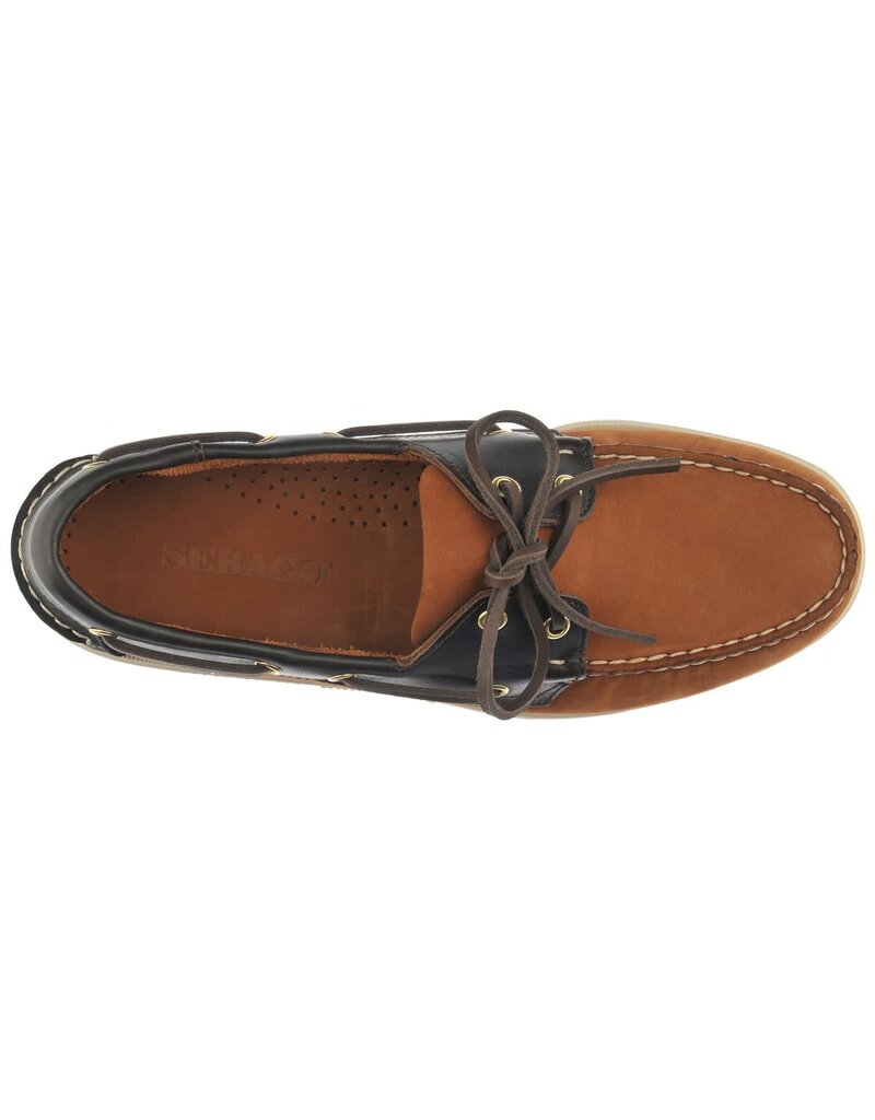 Sebago PORTLAND SPINNAKER NBK OIL LEA- Brown-Dk Brown-Black