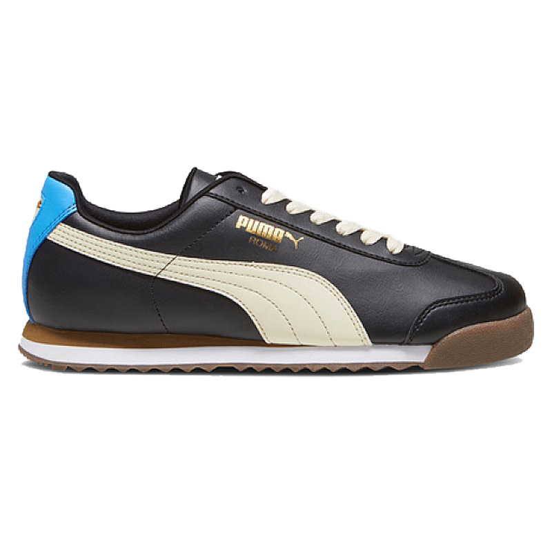 Puma Roma Basic- Black/Beige/Regal Blue