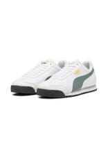 Puma Roma Basic- White/Green Puma Roma Basic- White/Green