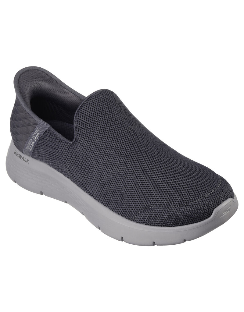 Skechers Go Walk Flex - No Hands- Dark Grey - Sports Gallery