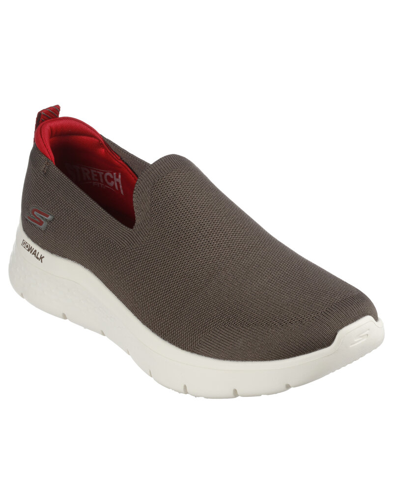 Skechers Go Walk Flex - Rightful- Brown/Red