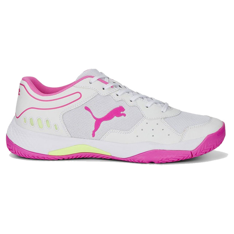 Puma Wmns Solarsmash Rct- White/Pink/Yellow