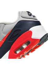 Nike Nike Air Max 90 Ltr Gs- Grey/Red/Navy