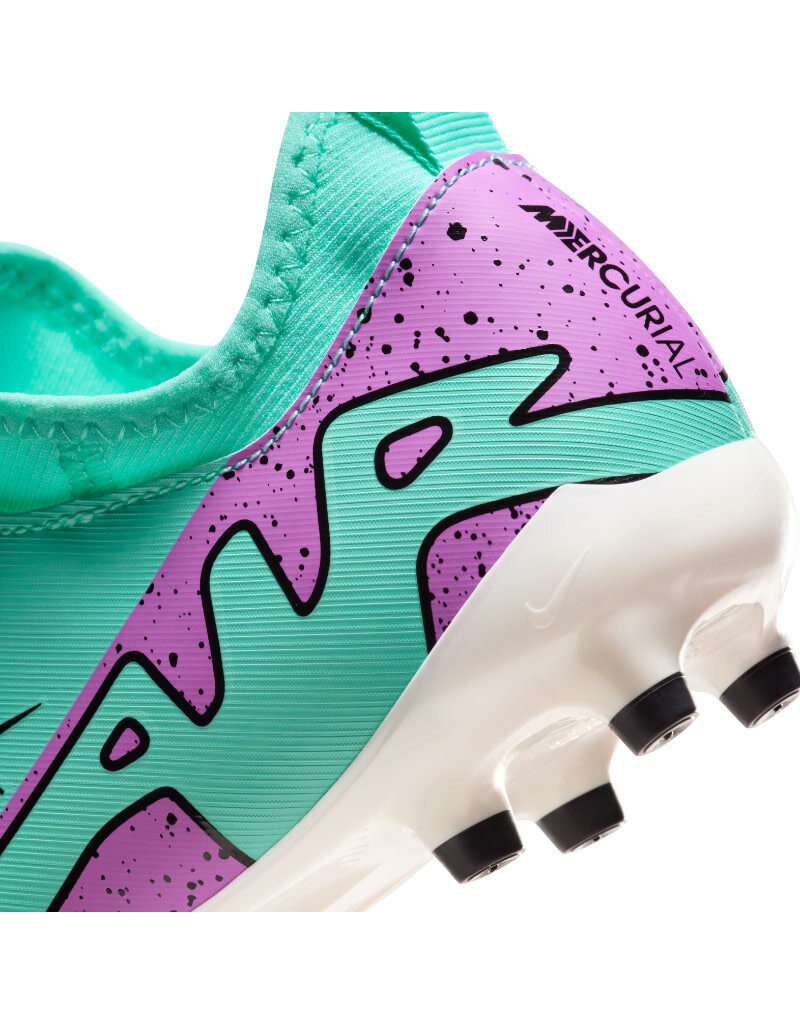 Nike Jr Zoom Vapor 15 Academy Fg/Mg- Hypr Turq/Fuchsia/Black/White