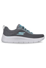 Skechers W Go Walk Flex - Alani- Charcoal/Turquoise