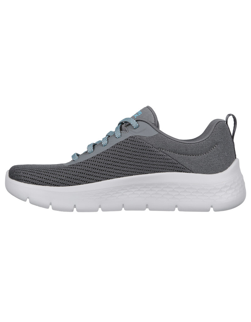 Skechers W Go Walk Flex - Alani- Charcoal/Turquoise