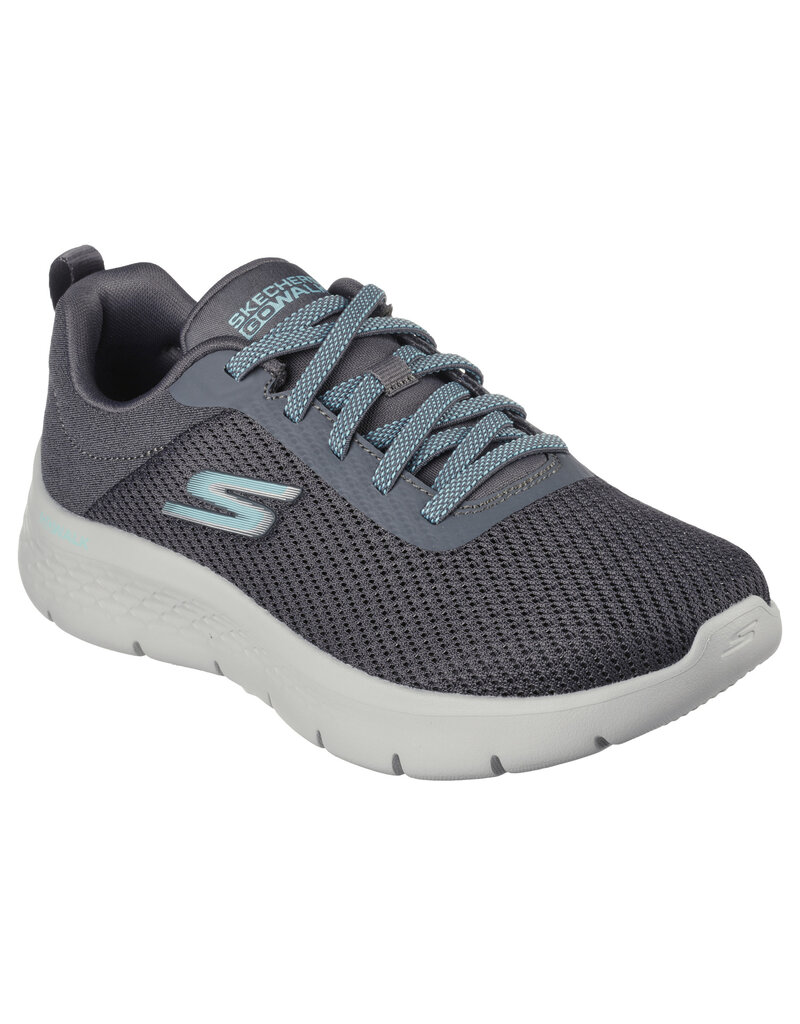 Skechers W Go Walk Flex - Alani- Charcoal/Turquoise