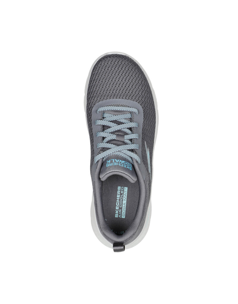 Skechers W Go Walk Flex - Alani- Charcoal/Turquoise