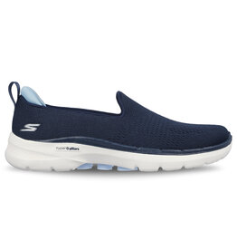 Skechers W Go Walk 6 - Ocean Splash- Navy/Blue/Black
