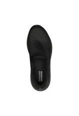 Skechers Wmns Go Walk Hyper Burst - Vivid O- Black/Black