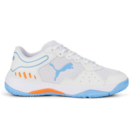 Puma Jr Solarsmash Rct- White/Lightblue/Orange