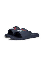 Puma Jr Cool Cat 2.0 Slide- Navy/White/Red Puma Jr Cool Cat 2.0 Slide- Navy/White/Red