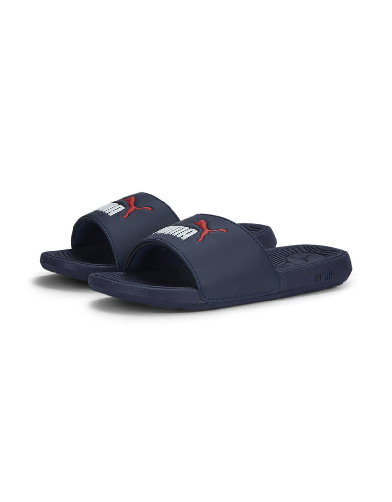 Puma Ps Cool Cat 2.0 Bx Slide- Peacoat/White/Red