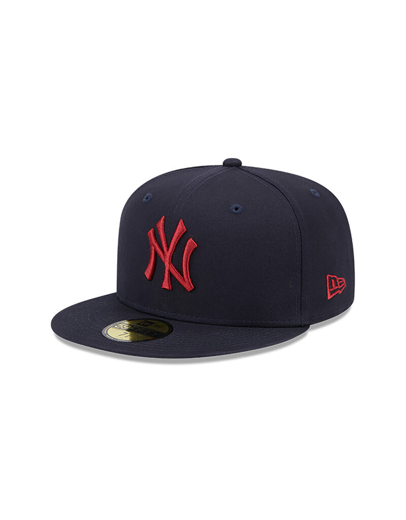 New Era League Essential 59Fifty Neyyan- Navy/Red