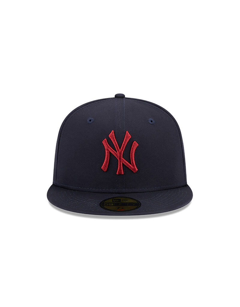 New Era League Essential 59Fifty Neyyan- Navy/Red