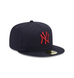 New Era League Essential 59Fifty Neyyan- Navy/Red