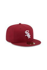 New Era League Essential 59Fifty- Dark Red/White New Era League Essential 59Fifty- Dark Red/White