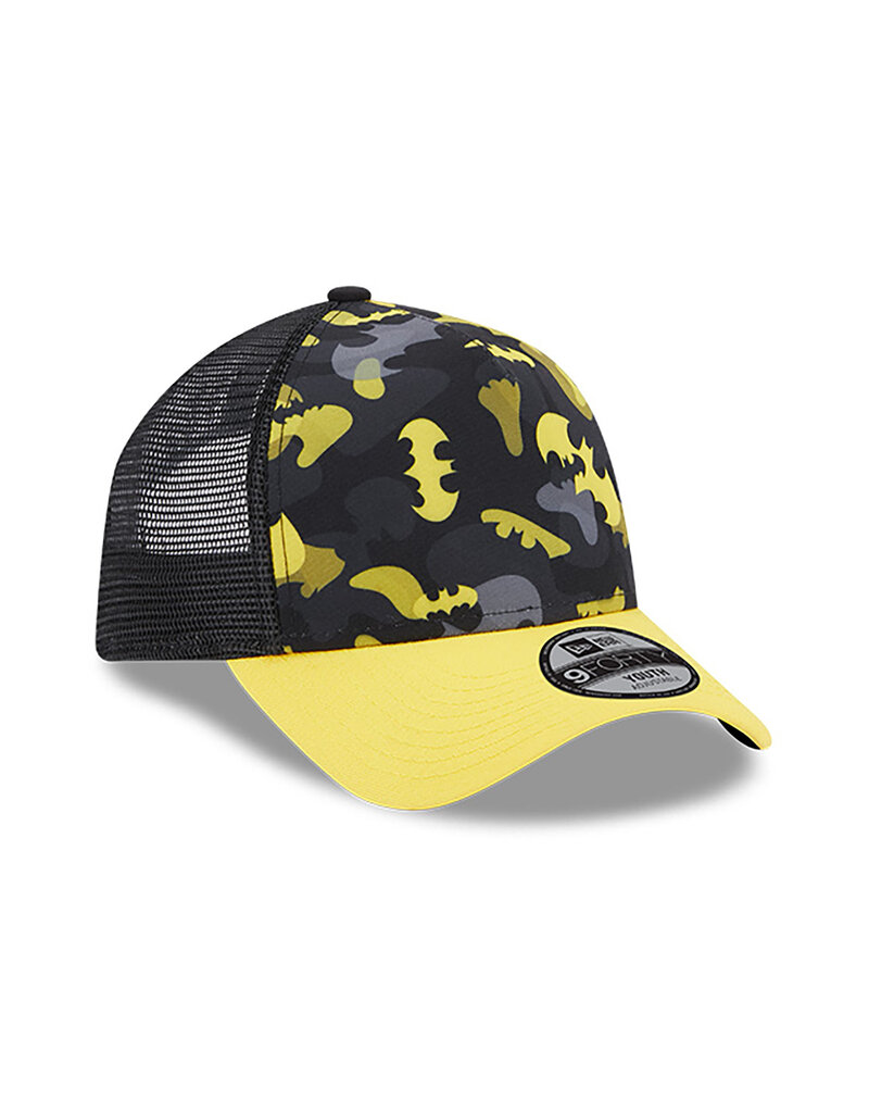 New Era Chyt Dc Print Trucker Batman- Black/Yellow