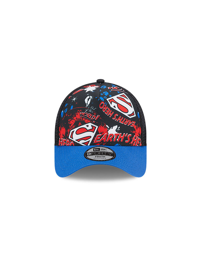 New Era Chyt Dc Print Trucker Superman- Blue/Red