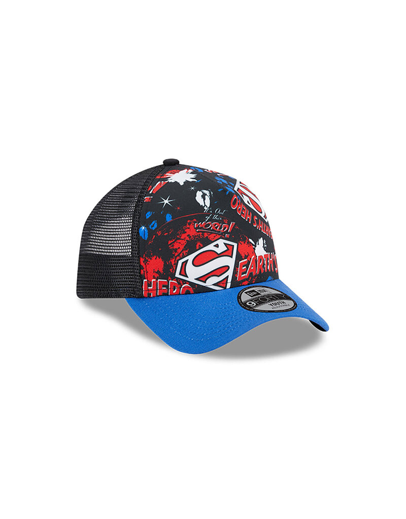 New Era Chyt Dc Print Trucker Superman- Blue/Red