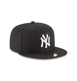 New Era Mlb Basic 5950 Neyyan- Black/White